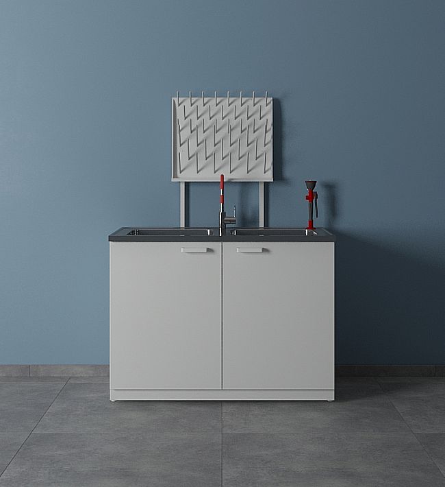 Мойки лабораторные металлические