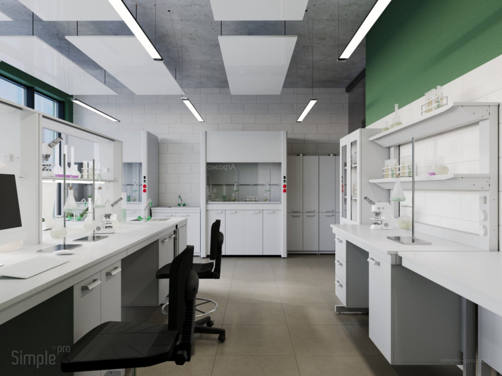 Меблировка лаборатории АО ПОКРОВСКИЙ РУДНИК