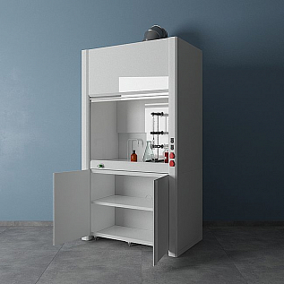 Вытяжные шкафы: купить металлический вытяжной шкаф для химической  лаборатории, с мойкой - цена на сайте производителя